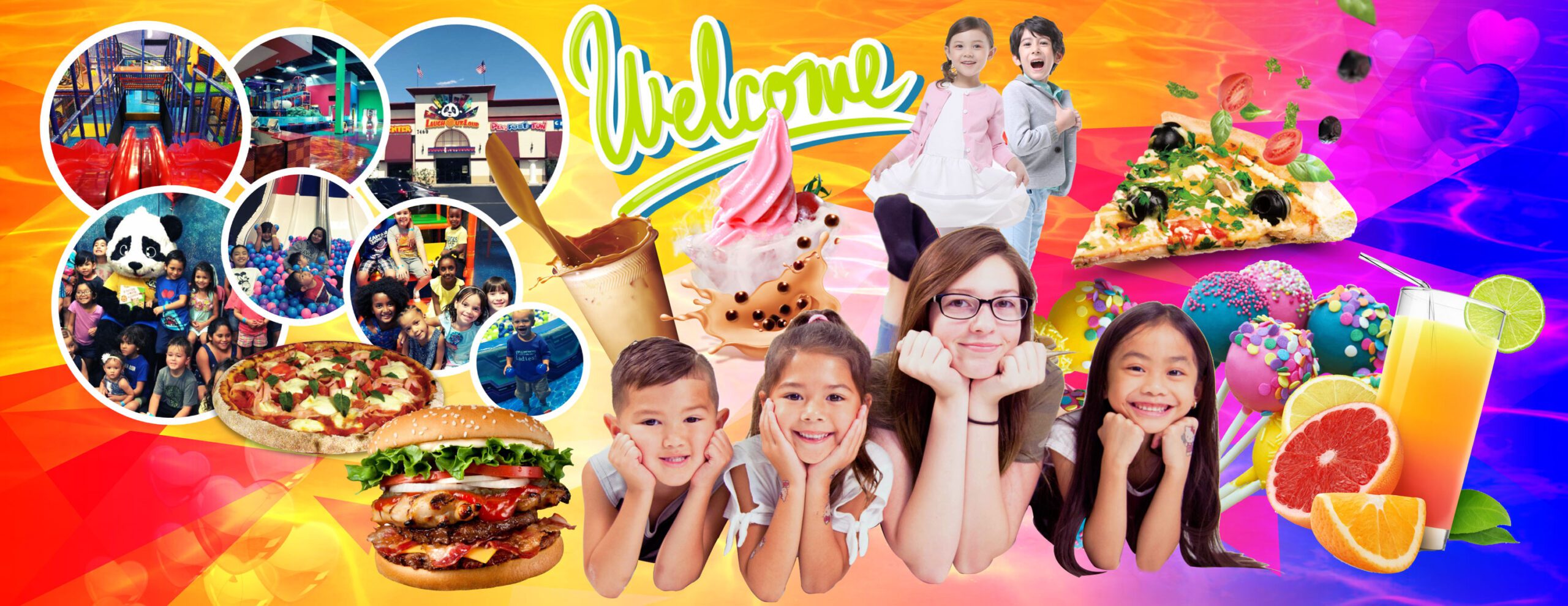 LOL Kids Club is a premier indoor playground family entertainment and event center with locations in Las Vegas, Ontario, and Yucaipa