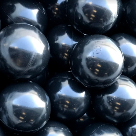 black balls for ball pit