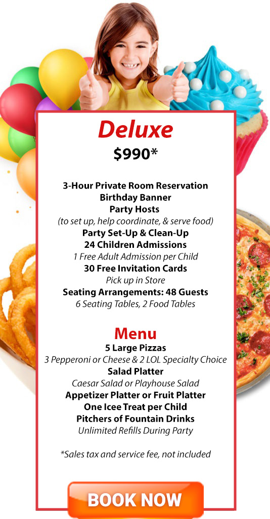 deluxe party package